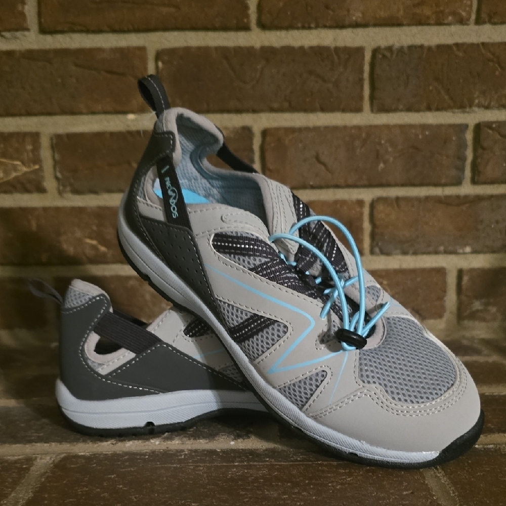 Nevados Ladies' Cayenne‎ Vent Shoe Grey/Teal Womens Size 6.5 Hiking